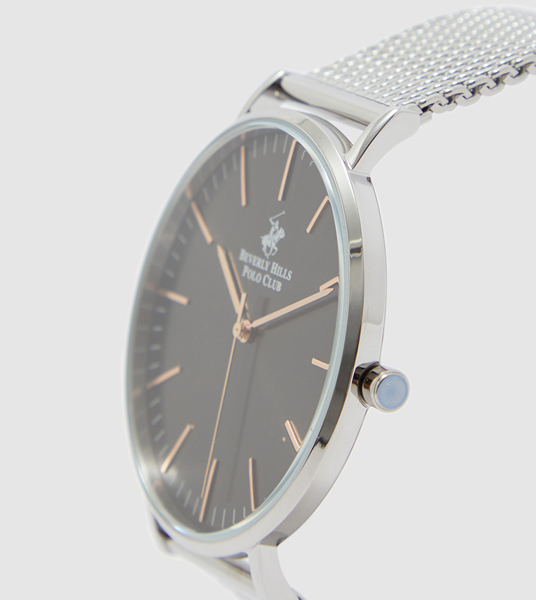 Mesh Band Men'S Watch