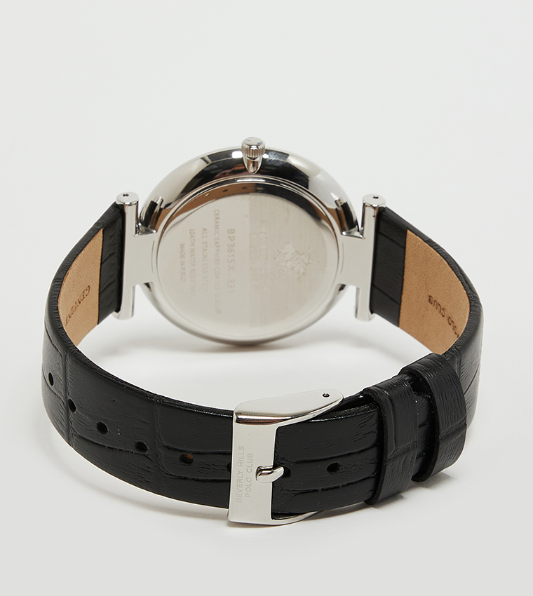 Round Dial Analog Watch