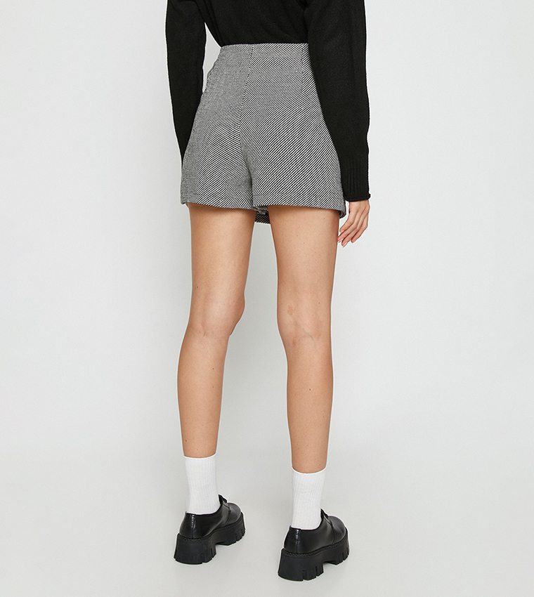 Patterned Mini Skort