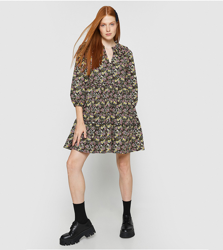 Koton  Mini Dresses - Black Casual Dresses