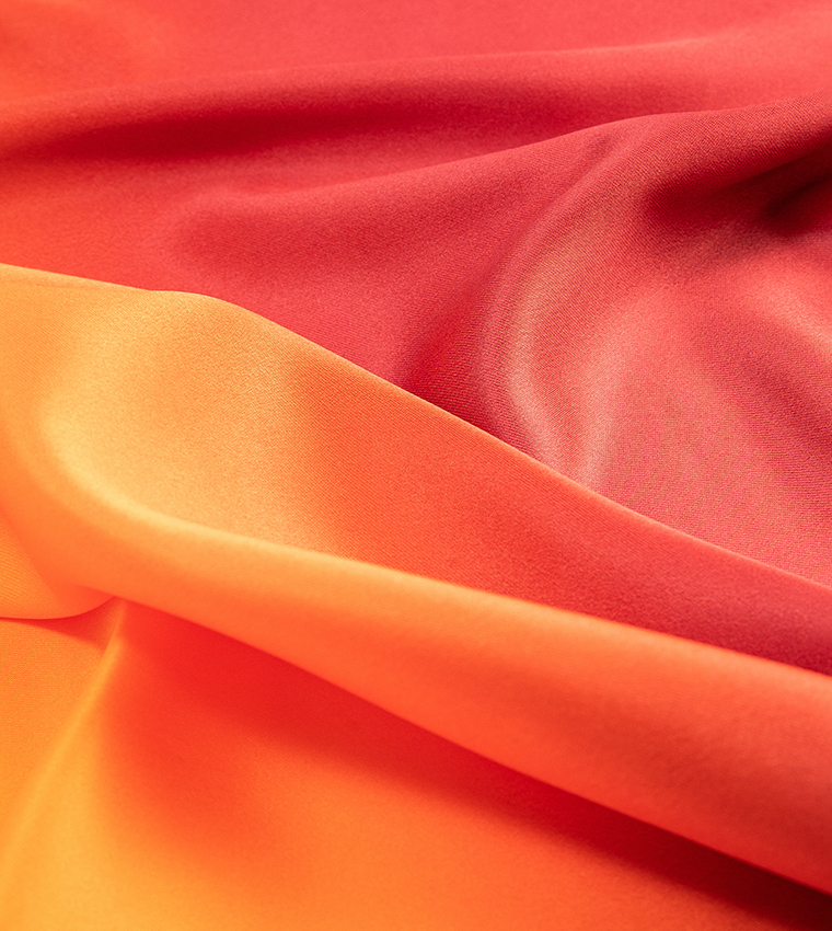 Printed Satin Scarf