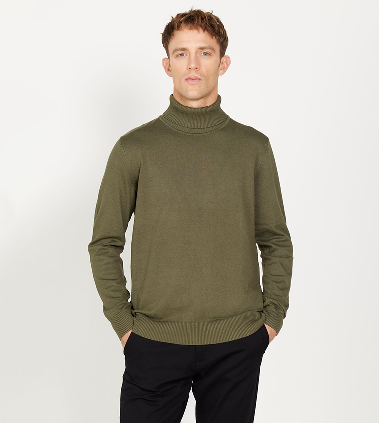 Knitted Turtleneck Sweater