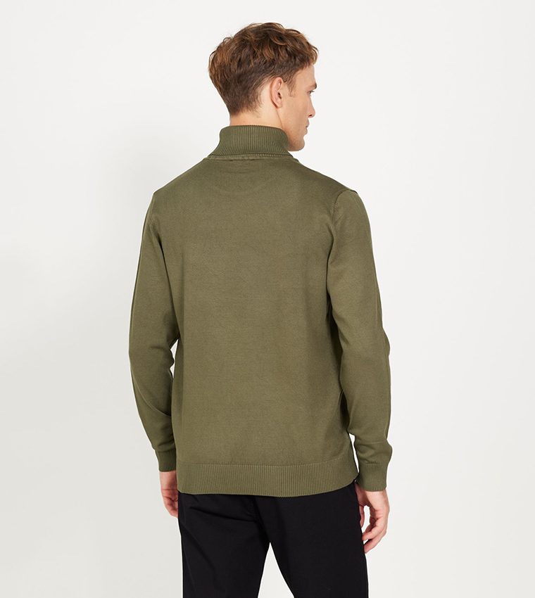 Knitted Turtleneck Sweater