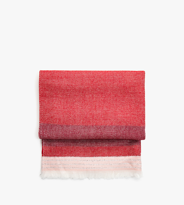 Striped Blanket Scarf