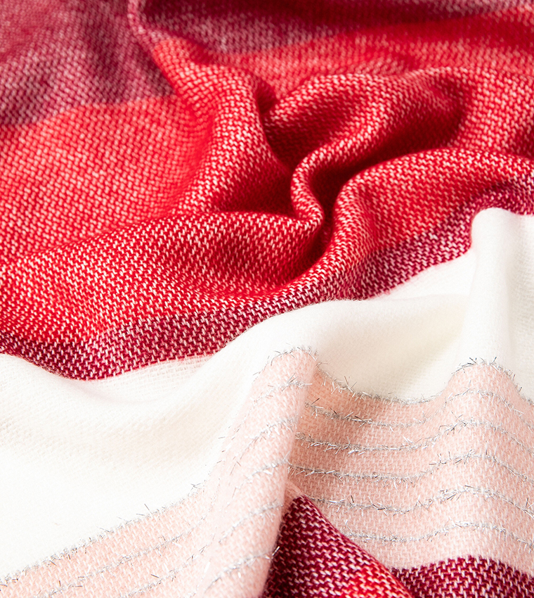 Striped Blanket Scarf