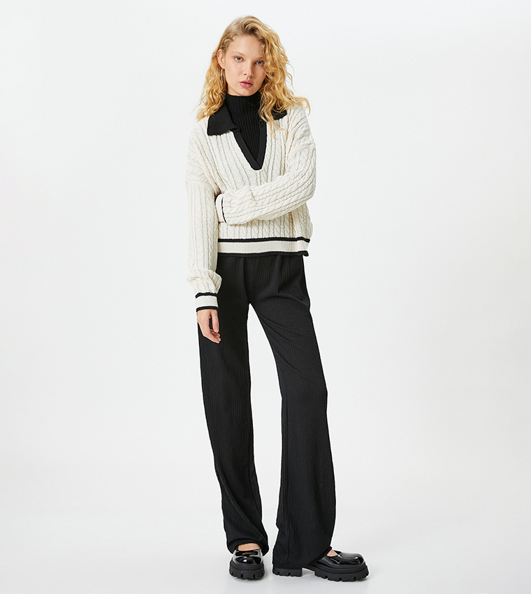 Koton  Casual Pants - Black Casual Pants