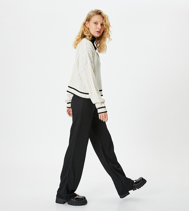 Koton  Casual Pants - Black Casual Pants