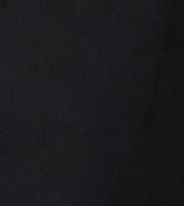 Solid Drawstring Waist Parachute Pants