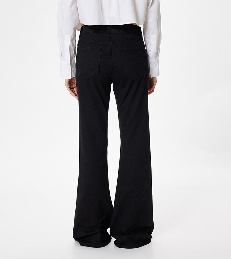 Washed Flared Jeans