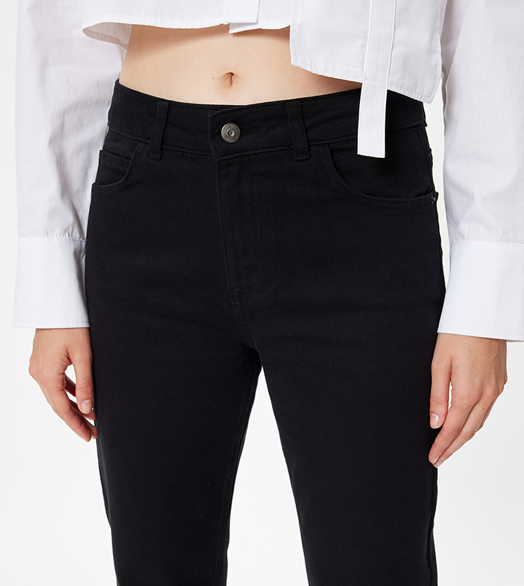 Washed Flared Jeans