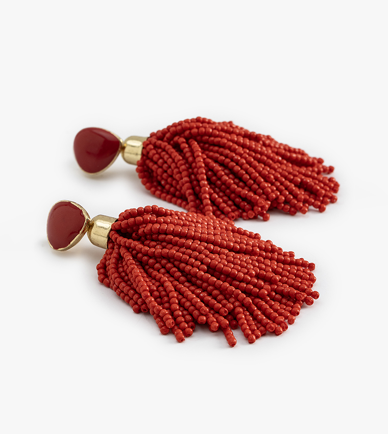 Beaded Drop Earrings