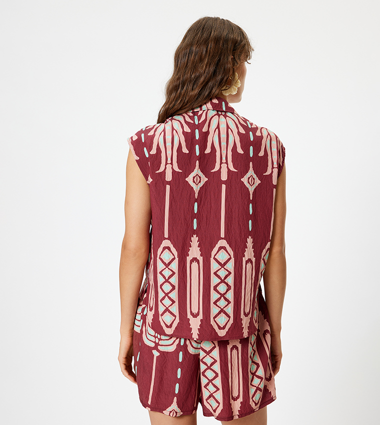 Koton  Shirts - Maroon Shirts