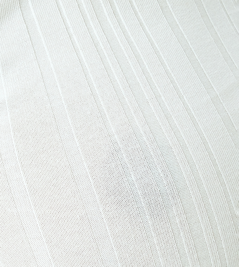 Solid High Neck Crop Top