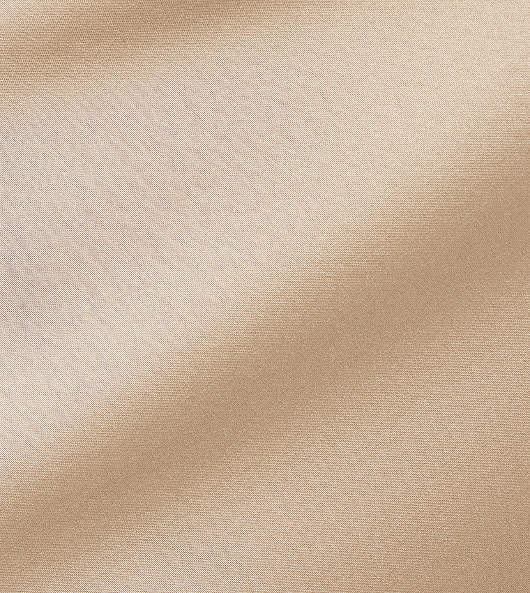 Satin Elastic Waist Maxi Skirt