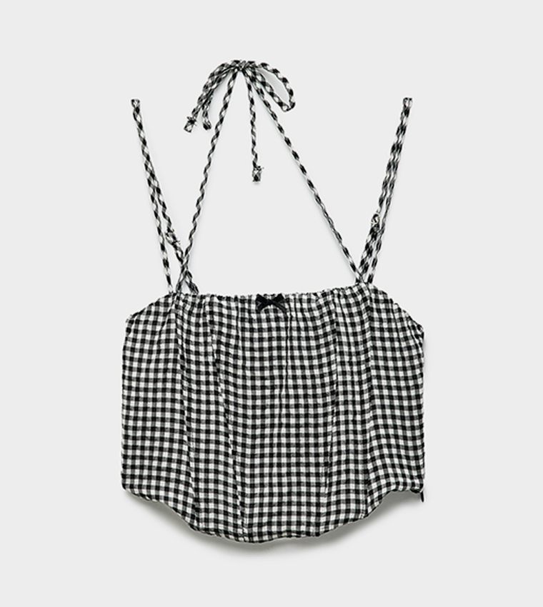 كوتون  توبات قصيرة - متعدد Cropped Tops