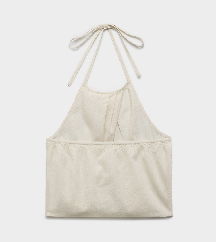 Solid Halterneck Top