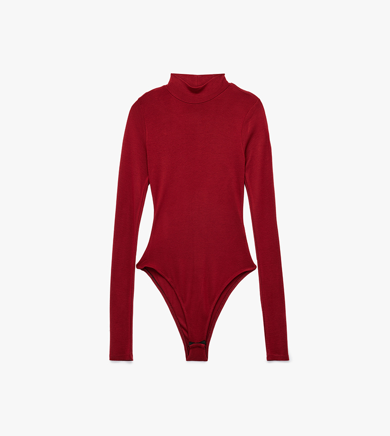 كوتون  توبات كاجوال  - بورغندي Casual Tops