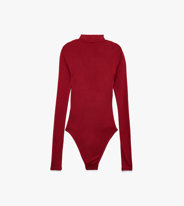 كوتون  توبات كاجوال  - بورغندي Casual Tops