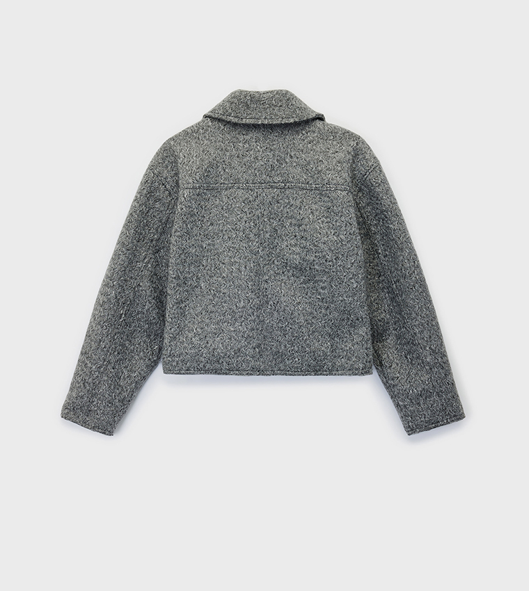Zippered Long Sleeves Jacket