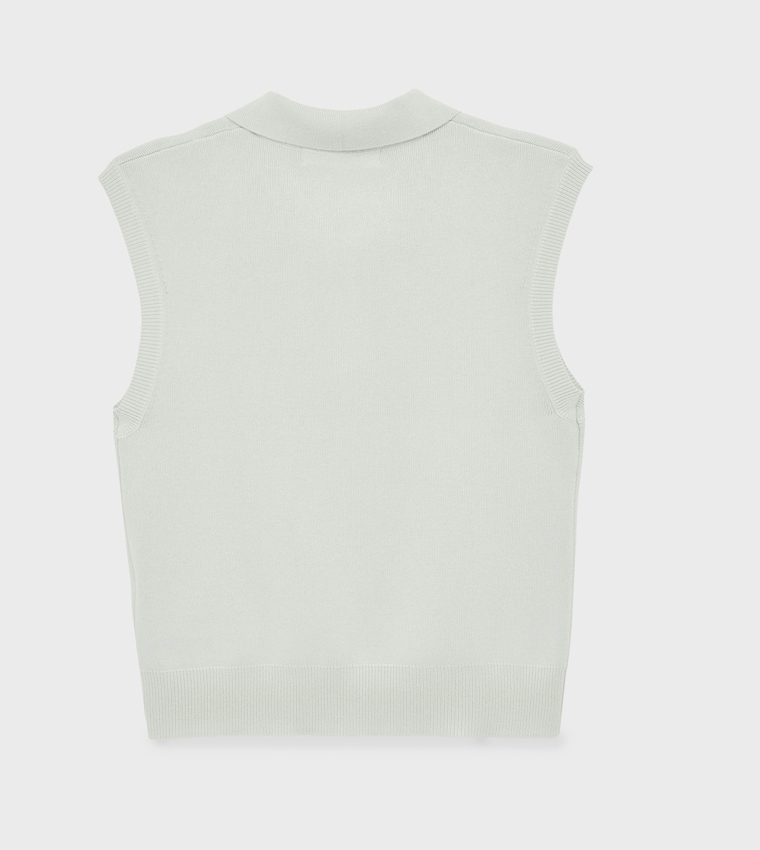 Koton  Sleeveless Tops - Green Sleeveless Tops