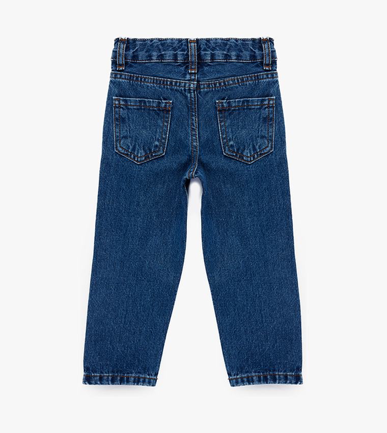 Washed Slim Fit Jeans
