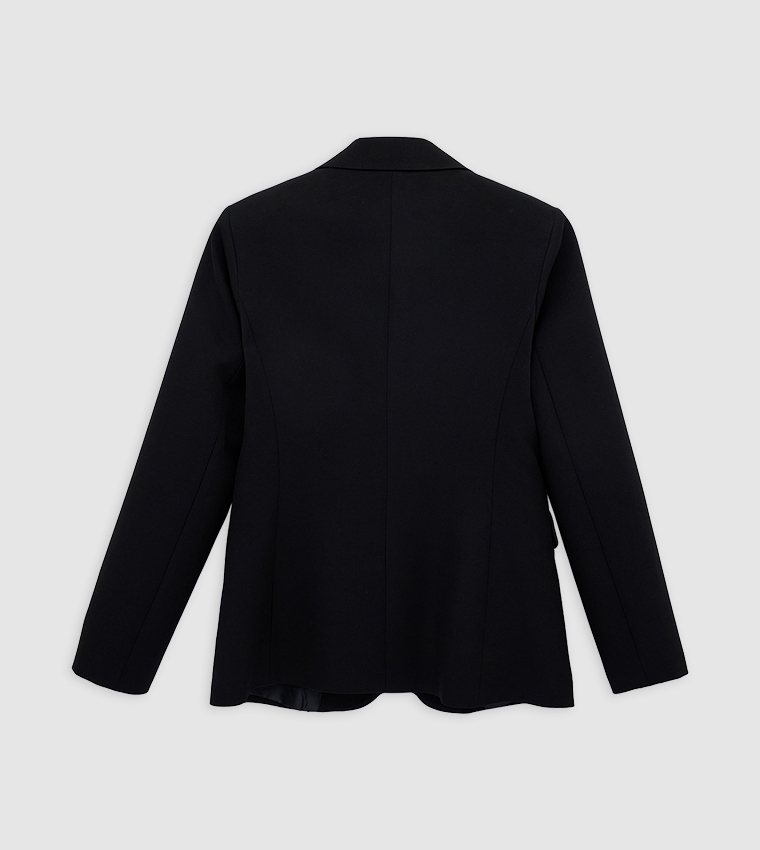 جاكيت سادة كم طويل 