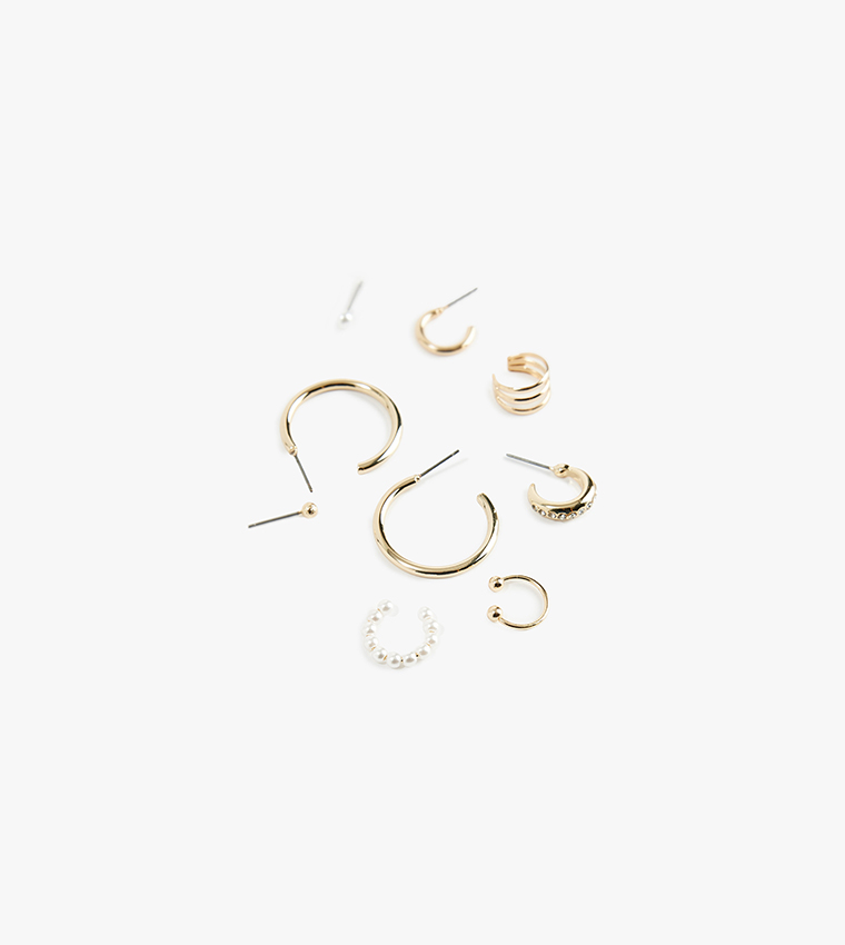 Multipack Hoop Earrings Set