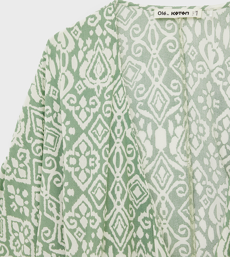 Koton  Kimonos - Green Kimonos