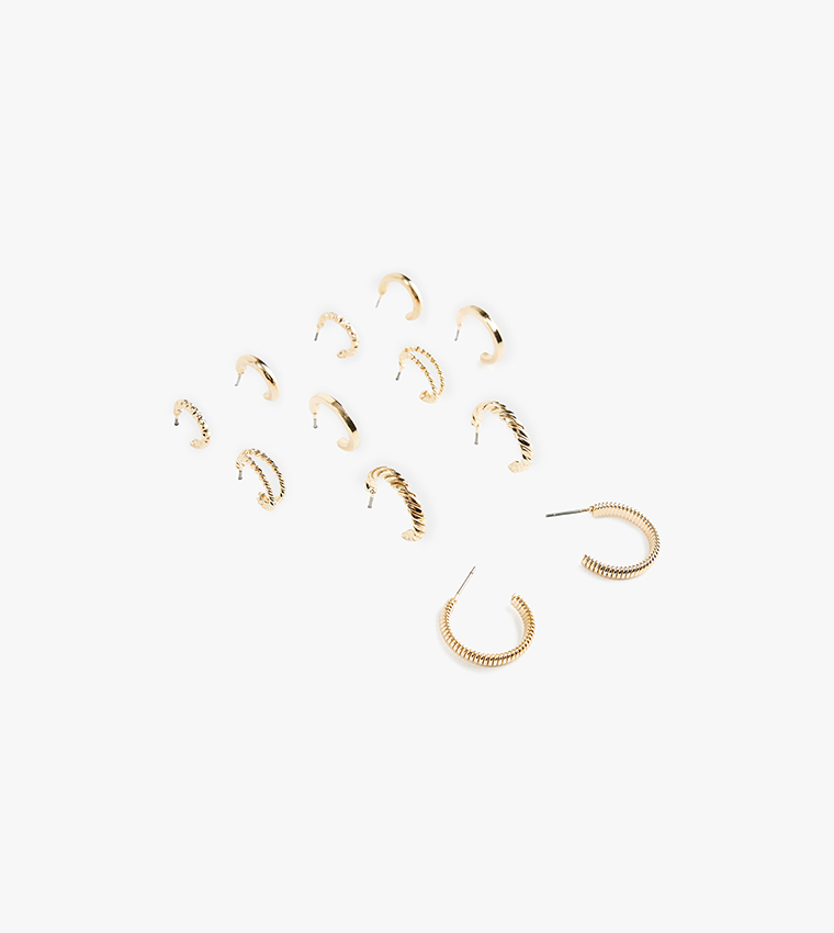Multipack Hoop Earrings Set