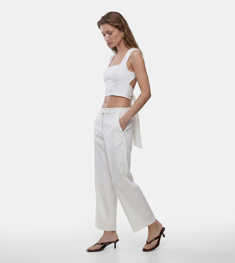 Koton  Cropped Tops - White Cropped Tops