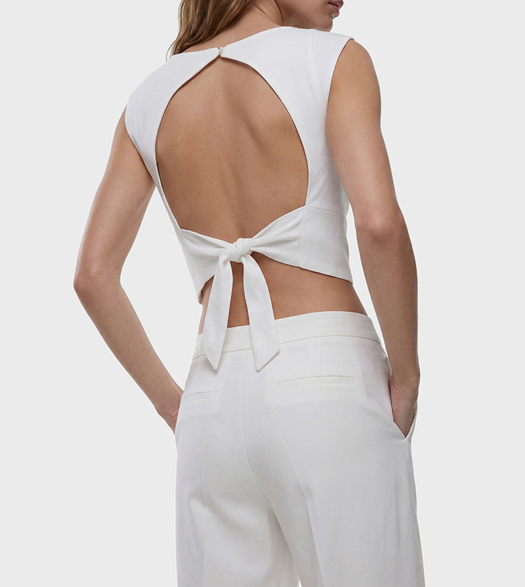 Koton  Cropped Tops - White Cropped Tops