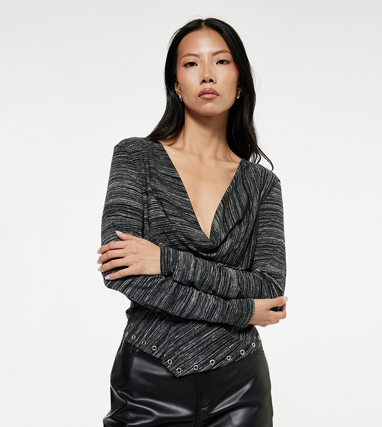 Koton  Casual Tops - Grey Casual Tops