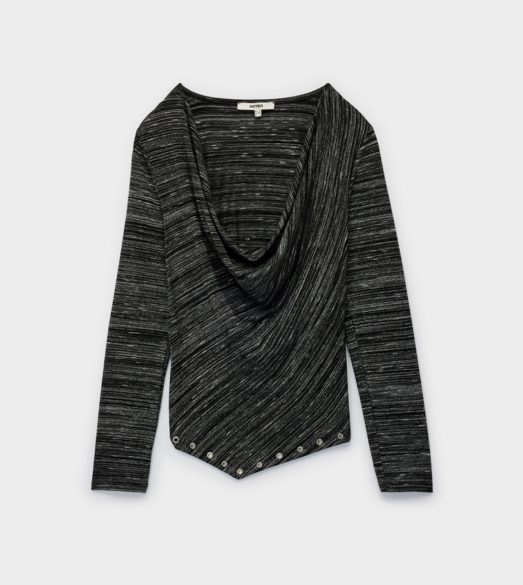 Koton  Casual Tops - Grey Casual Tops