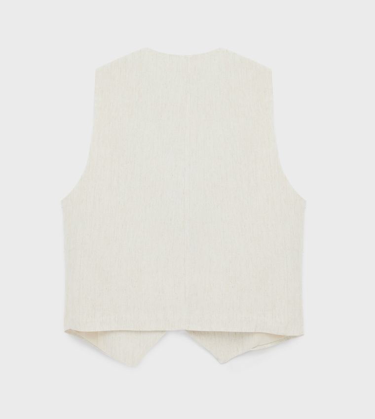 Textured Sleeveless Top
