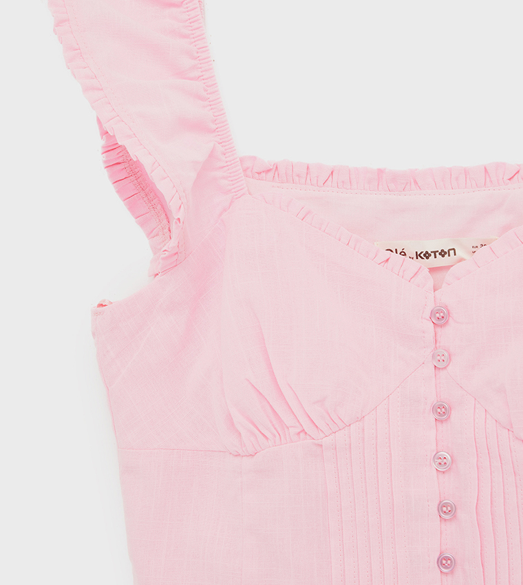 Textured Sleeveless Top