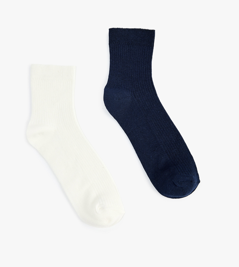 كوتون  جوارب للكاحل  - متعدد Ankle Length Socks