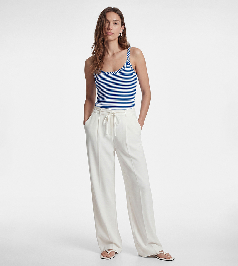 Koton  Sleeveless Tops - Blue Sleeveless Tops