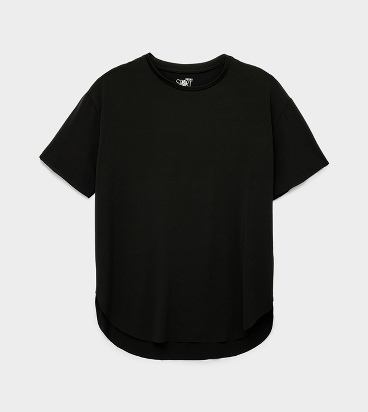 Solid Crew Neck T-Shirt