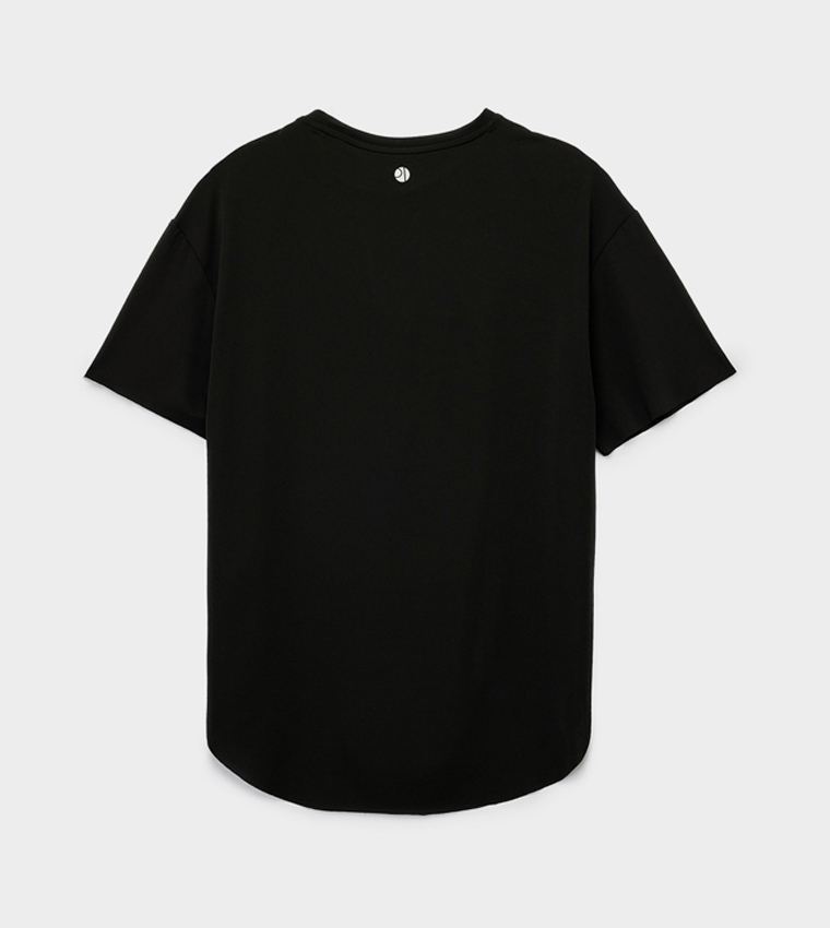 Solid Crew Neck T-Shirt