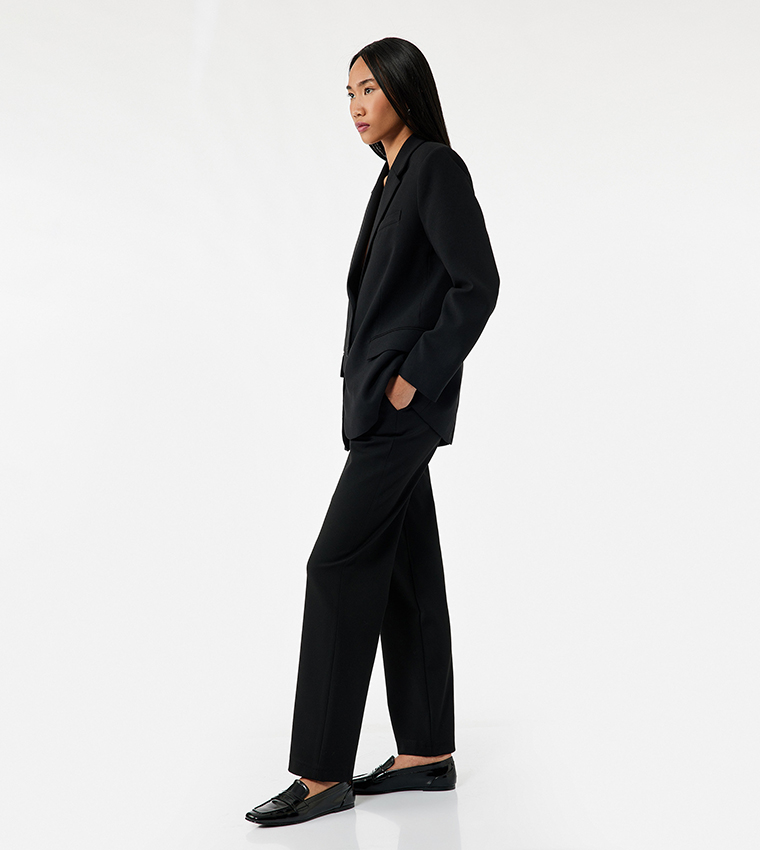 كوتون  بناطيل رسمية - أسود Formal Pants