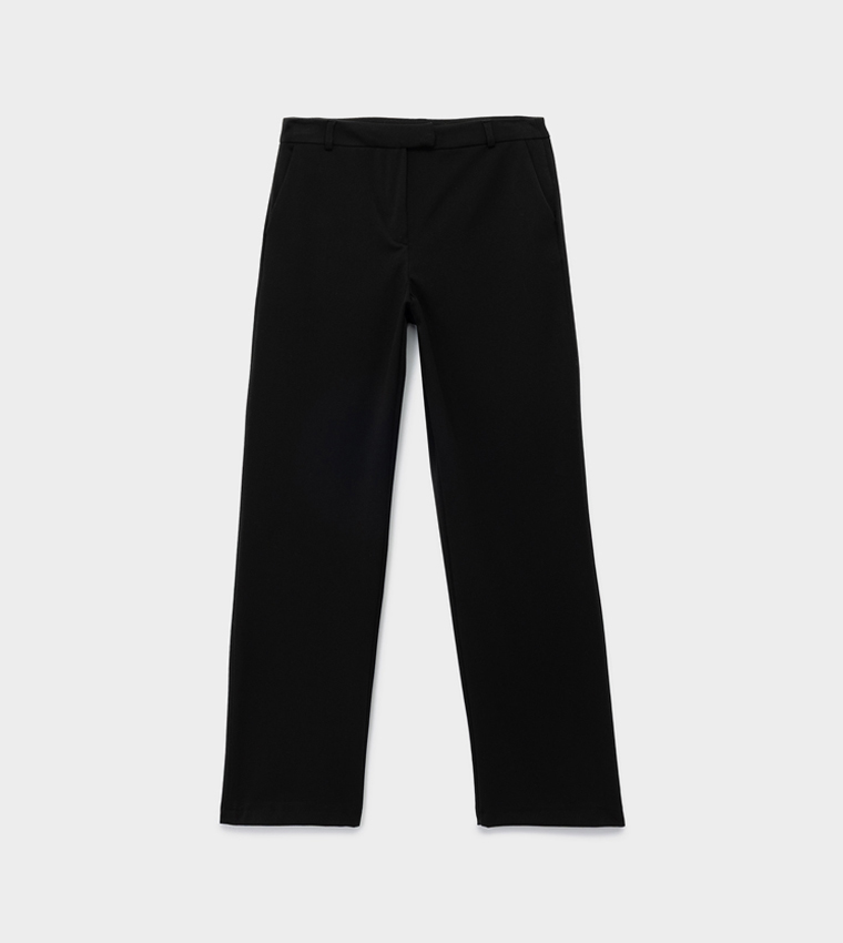 كوتون  بناطيل رسمية - أسود Formal Pants
