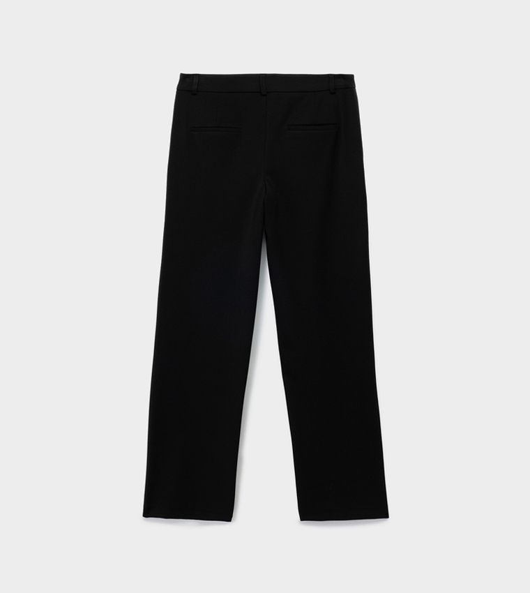 كوتون  بناطيل رسمية - أسود Formal Pants