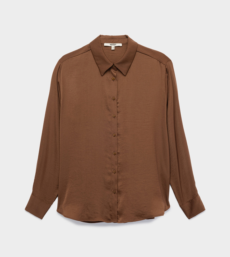 Koton  Shirts - Brown Shirts
