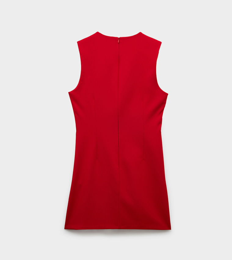 كوتون  فساتين ميني  - أحمر Mini Dresses
