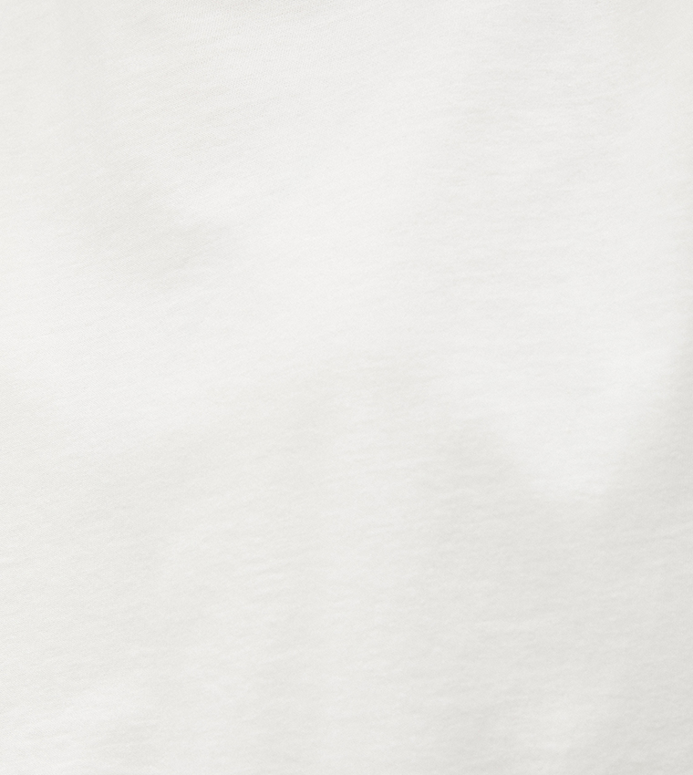 Koton  Short Sleeve T-Shirts - White Short Sleeve T-Shirts
