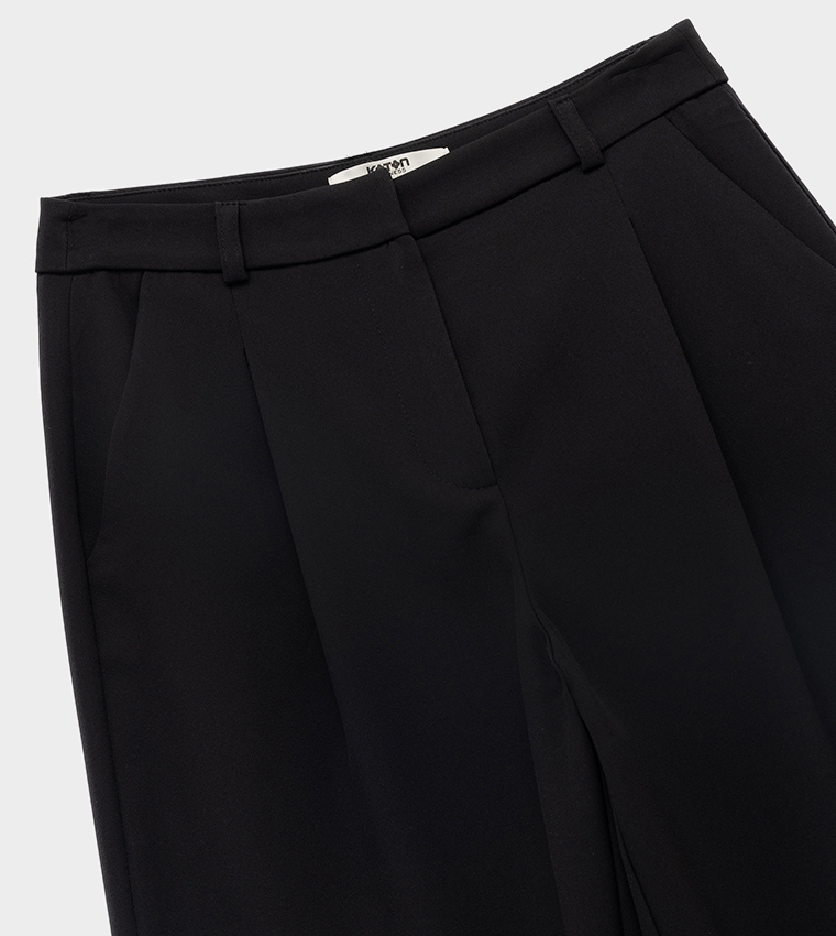 Koton  Formal Pants - BLACK Formal Pants