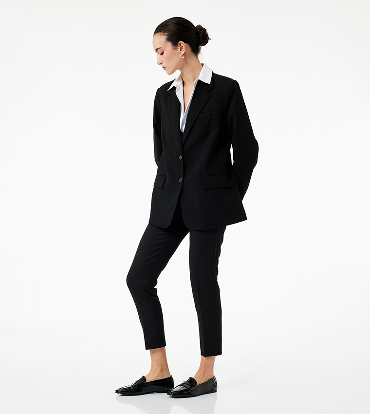 Koton  Formal Pants - BLACK Formal Pants