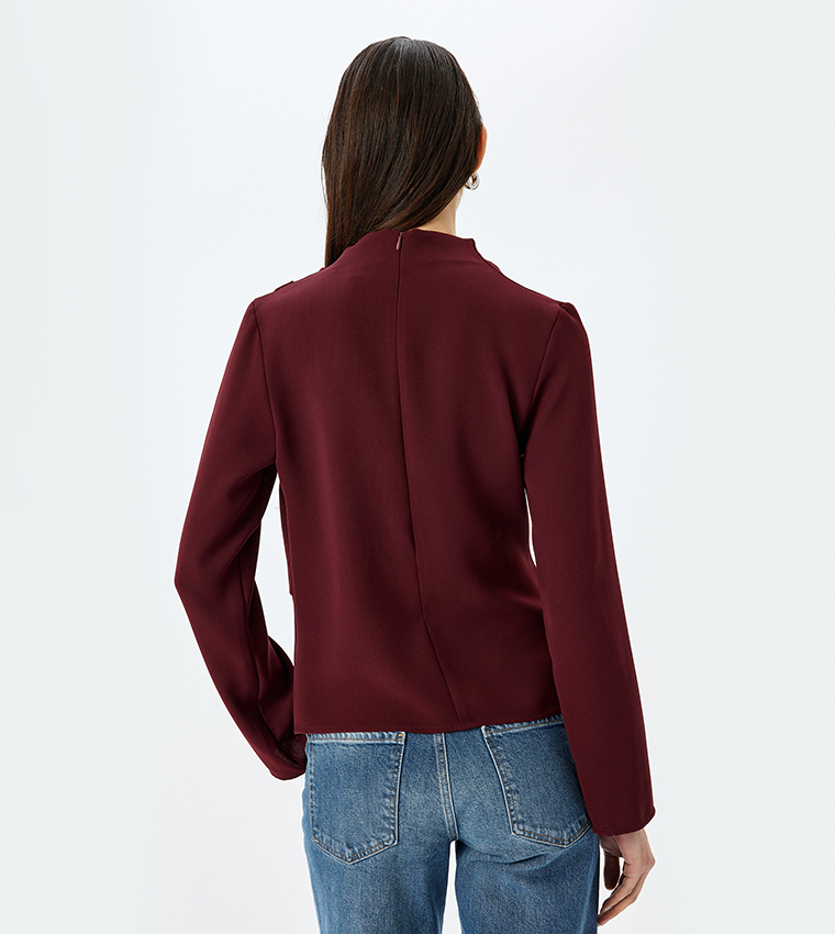 Koton  Casual Tops - Maroon Casual Tops