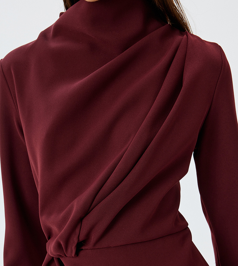 Koton  Casual Tops - Maroon Casual Tops