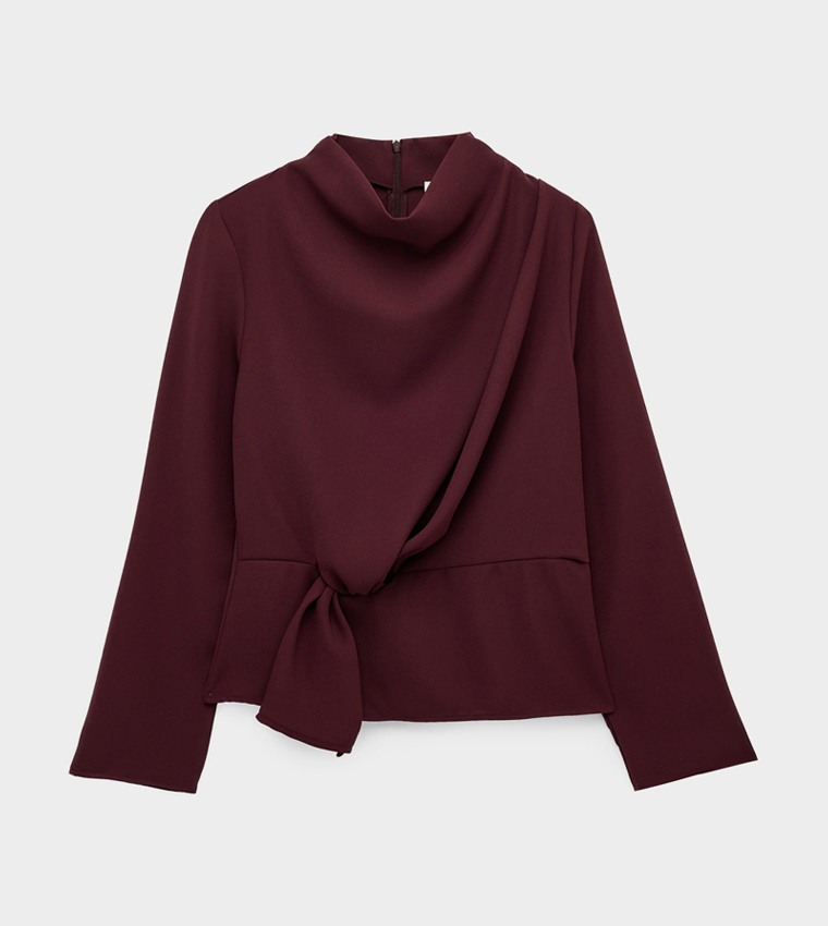Koton  Casual Tops - Maroon Casual Tops